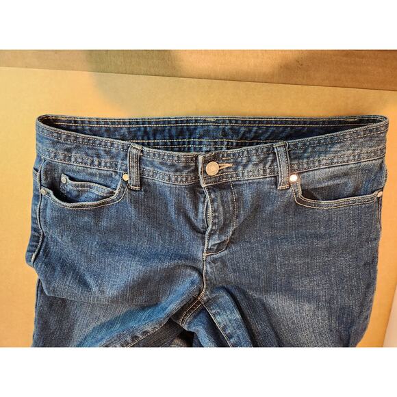 Michael Kors Women's Medium‎ Wash Denim low waist Jeans Size 6 Slim Fit - Picture 3 of 6